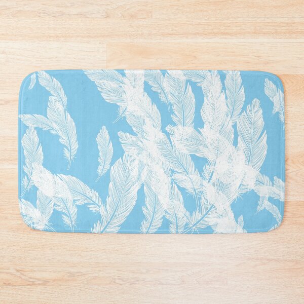 Item preview, Baby blue feathers designed and sold by adiosmillet.