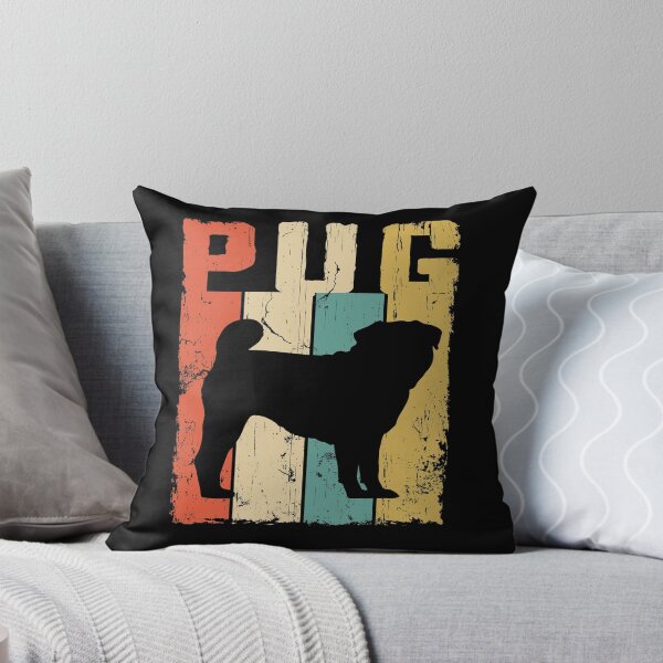 Item preview, Pug Dog Vintage Retro Style designed and sold by rafaeltto.