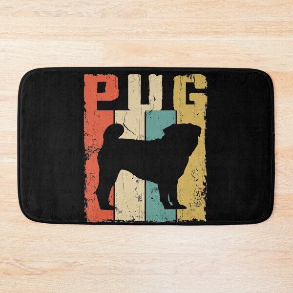 Item preview, Pug Dog Vintage Retro Style designed and sold by rafaeltto.