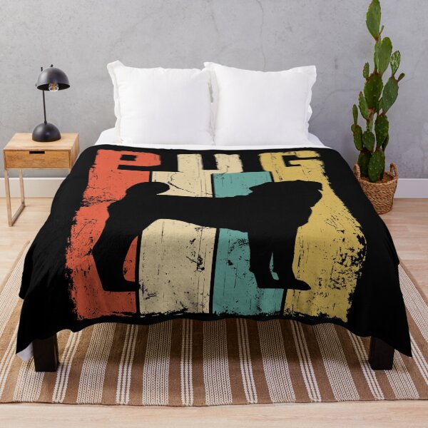 Item preview, Pug Dog Vintage Retro Style designed and sold by rafaeltto.