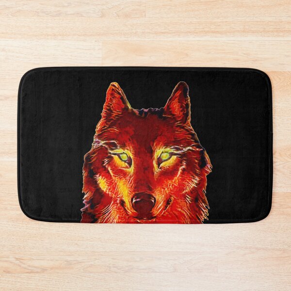 Item preview, Copy of Wolf with green shining eyes designed and sold by helenkaiy.
