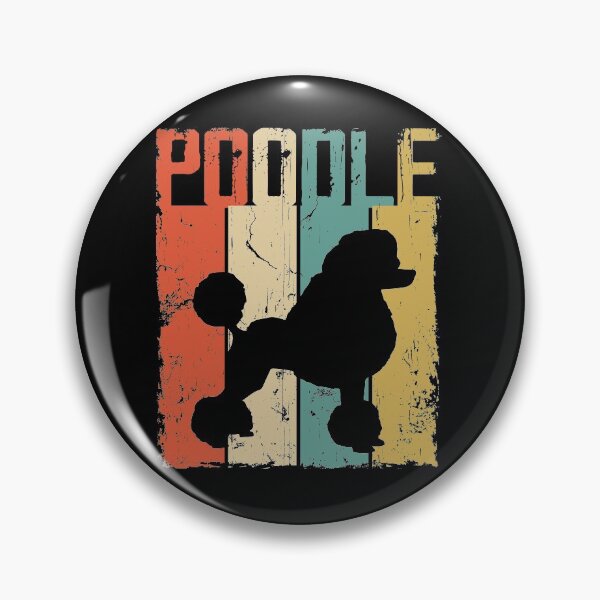 Artikelvorschau, Poodle Dog Vintage Retro Style entworfen und verkauft von rafaeltto.