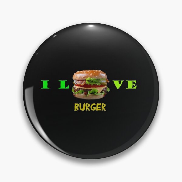 Item preview, I love burger designed and sold by Bakar Creations.