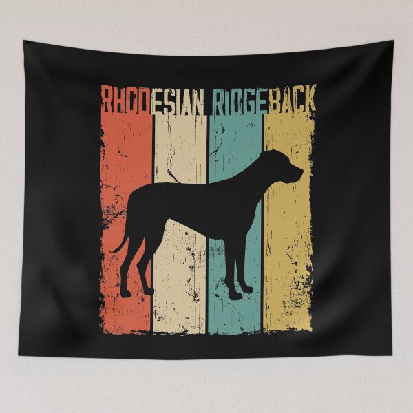 Item preview, Rhodesian Ridgeback Dog Vintage Retro Style designed and sold by rafaeltto.