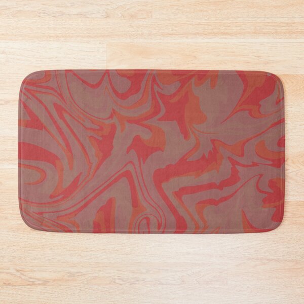 Item preview, Red Orange Marbling designed and sold by maudary.