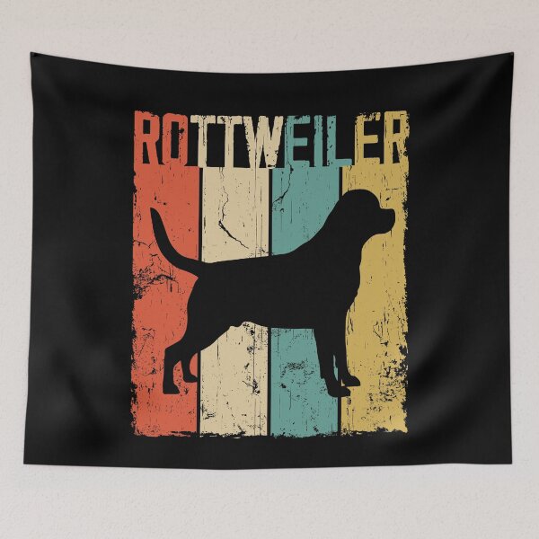 Item preview, Rottweiler Rottie Dog Vintage Retro Style designed and sold by rafaeltto.