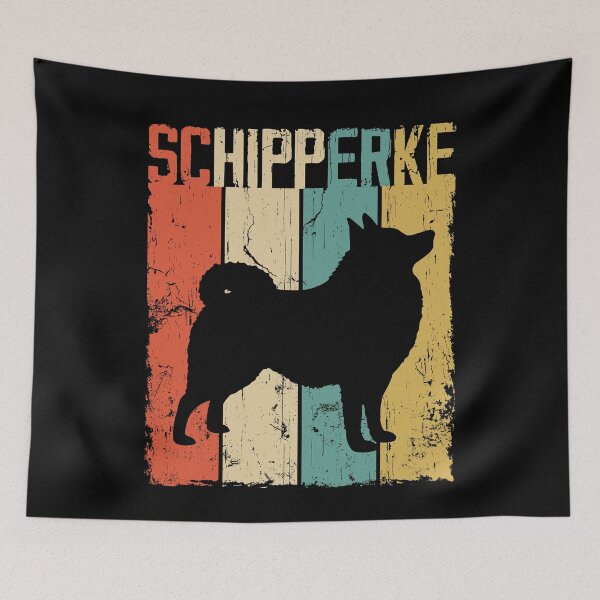 Item preview, Schipperke Dog Vintage Retro Style designed and sold by rafaeltto.