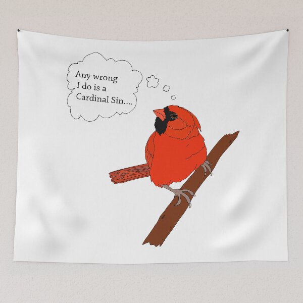 Item preview, Any wrong I do is a Cardinal Sin designed and sold by nolessjess.