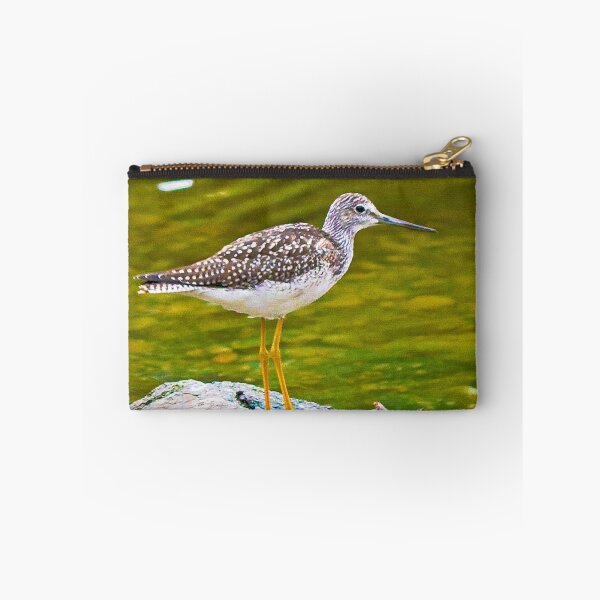 Item preview, Greater Yellowleg Bird on a Rock designed and sold by ADM  Photography.