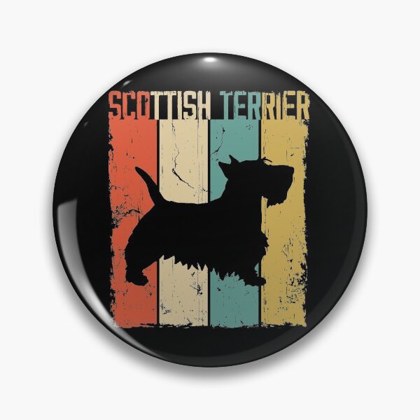 Item preview, Scottish Terrier Dog Vintage Retro Style designed and sold by rafaeltto.
