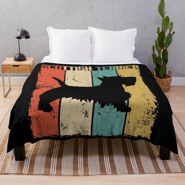 Item preview, Scottish Terrier Dog Vintage Retro Style designed and sold by rafaeltto.