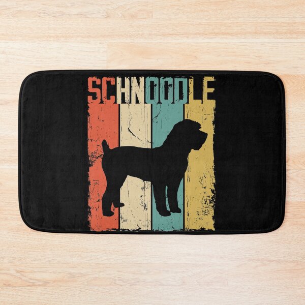 Item preview, Schnoodle Dog Vintage Retro Style designed and sold by rafaeltto.