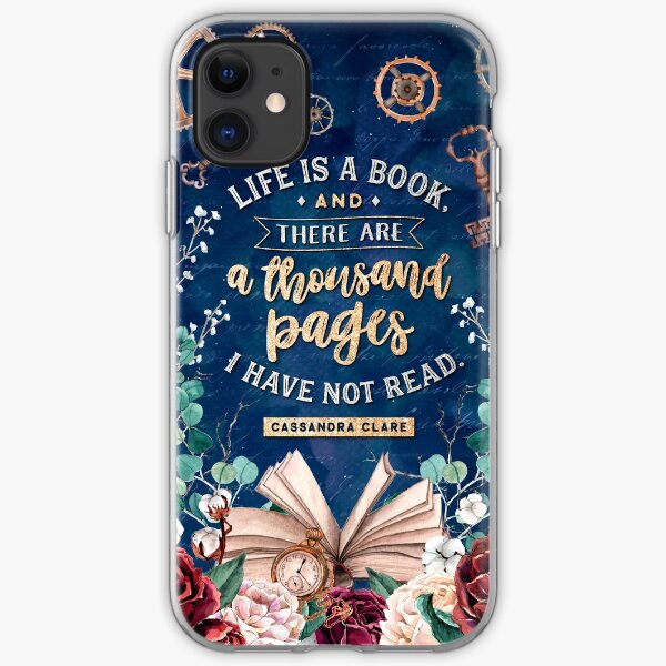 Life is a book iPhone Soft Case