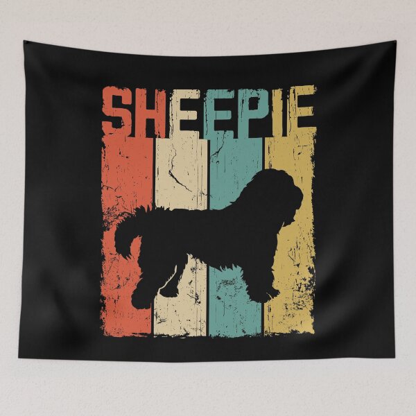 Item preview, Sheepie Old English Sheepdog Dog Vintage Retro Style designed and sold by rafaeltto.