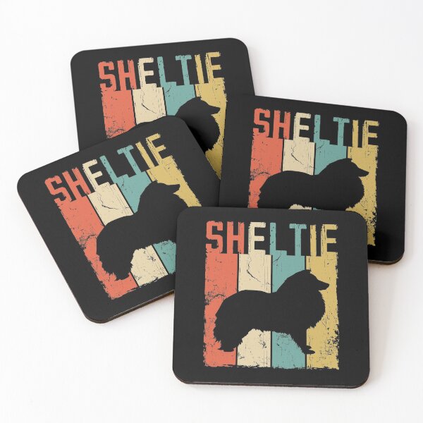 Item preview, Sheltie Shetland Sheepdog Dog Vintage Retro Style designed and sold by rafaeltto.