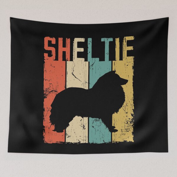 Item preview, Sheltie Shetland Sheepdog Dog Vintage Retro Style designed and sold by rafaeltto.