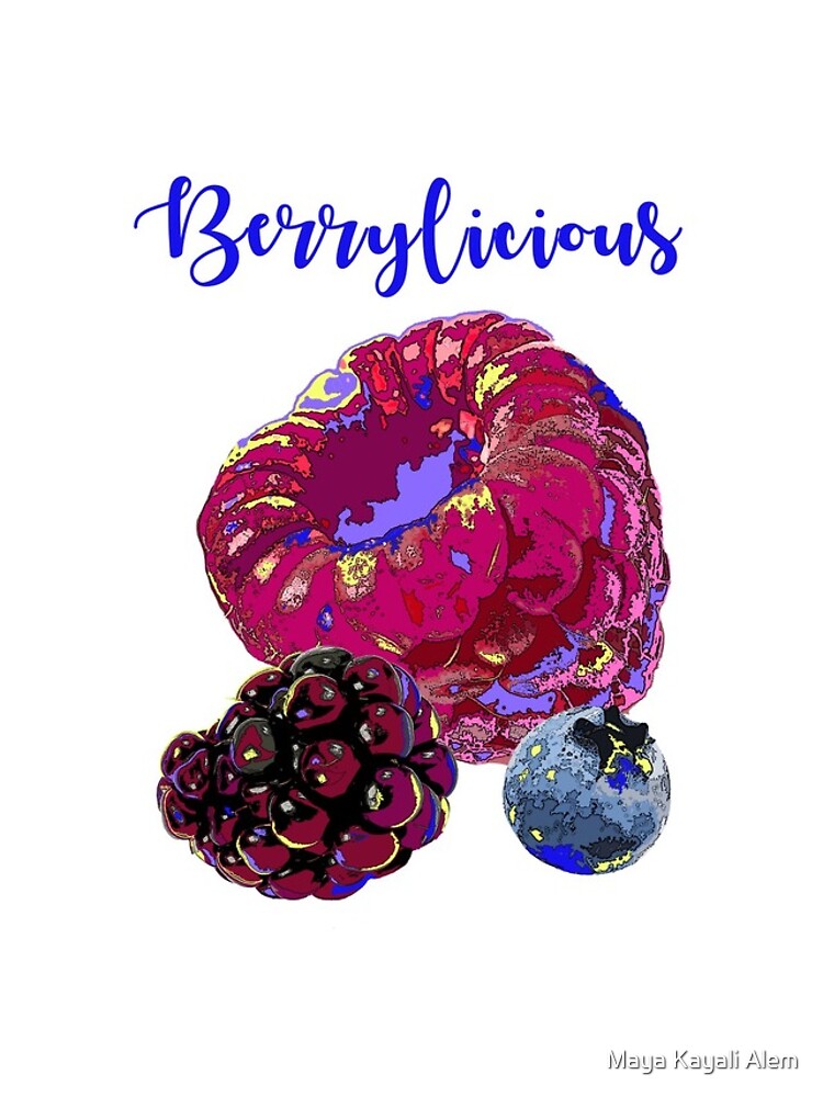Thumbnail 4 of 4, iPhone Case, BERRYLICIOUS designed and sold by Inkdbymaya.