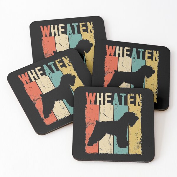 Item preview, Soft Coated Wheaten Terrier Dog Vintage Retro Style designed and sold by rafaeltto.