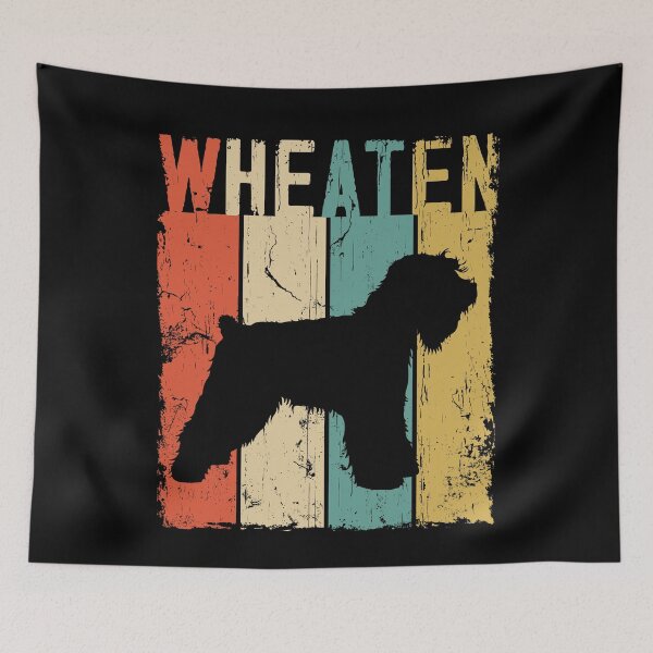 Item preview, Soft Coated Wheaten Terrier Dog Vintage Retro Style designed and sold by rafaeltto.