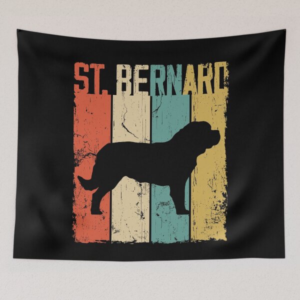 Item preview, St Bernard Dog Vintage Retro Style designed and sold by rafaeltto.