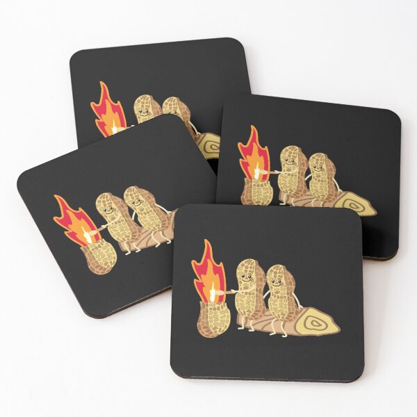 Item preview, Funny peanuts by the campfire designed and sold by spontania.