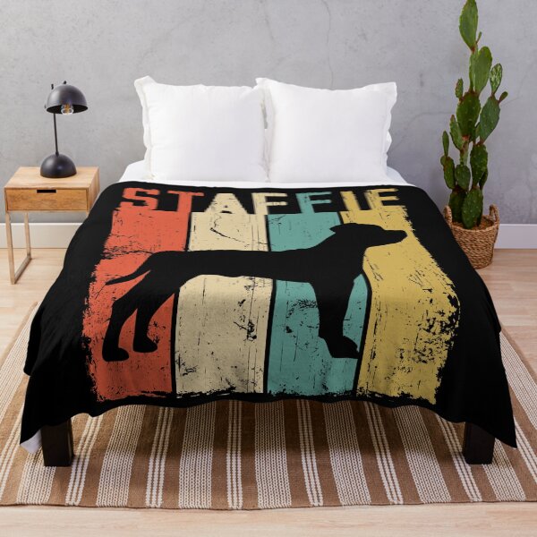 Item preview, Staffie Staffordshire Bull Terrier Dog Vintage Retro Style designed and sold by rafaeltto.