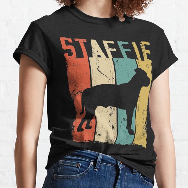Item preview, Staffie Staffordshire Bull Terrier Dog Vintage Retro Style designed and sold by rafaeltto.