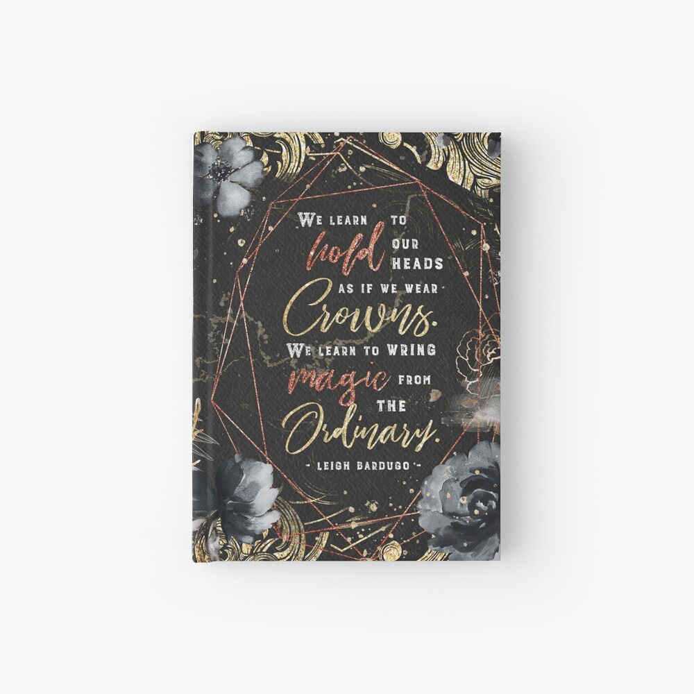 We learn to hold Hardcover Journal
