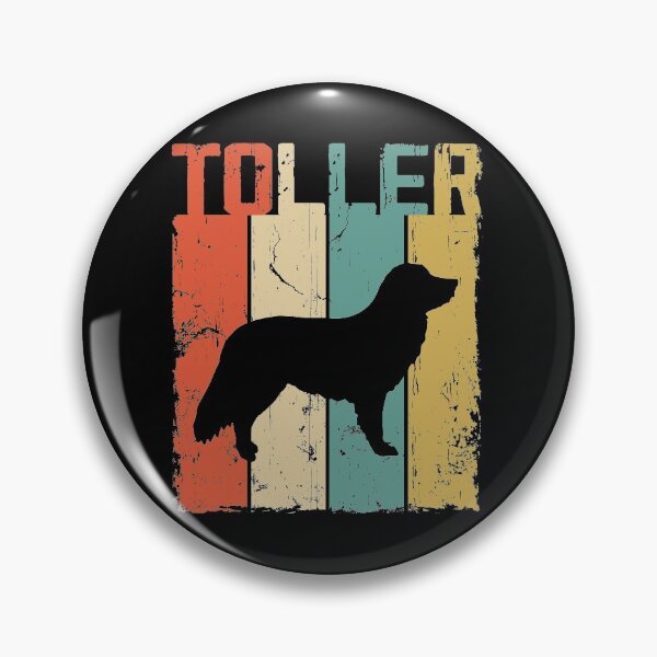 Item preview, Toller Nova Scotia Duck Tolling Retriever Dog Vintage Retro Style designed and sold by rafaeltto.