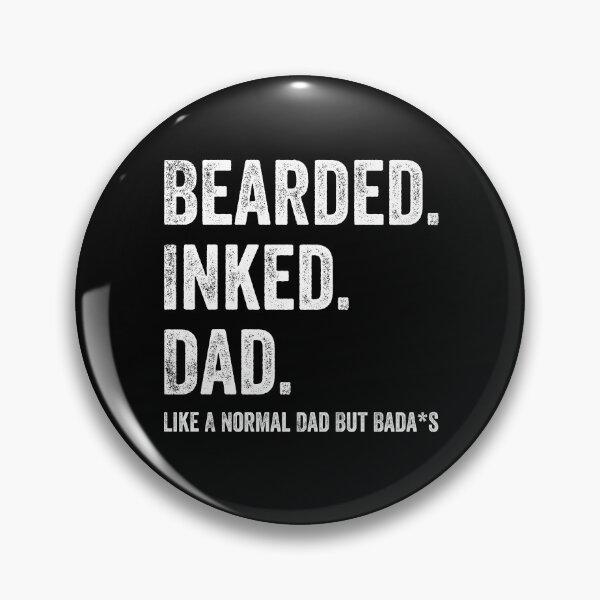 Item preview, BEARDED INKED DAD Best Gifts For Men on Father's Day designed and sold by MagicBoutique.