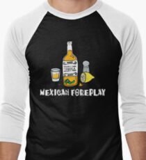 Funny Mexican Men's Baseball ¾ T-Shirt