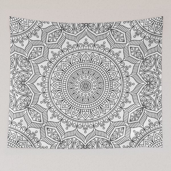 Item preview, Mandala geometric pattern designed and sold by hexdecor.