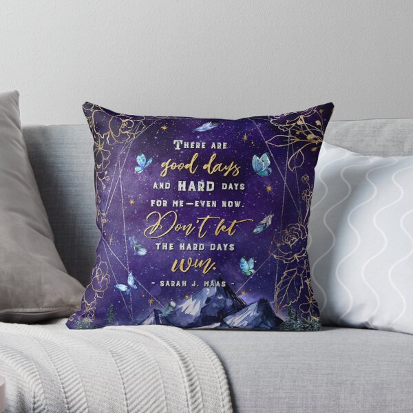 There are good days Throw Pillow