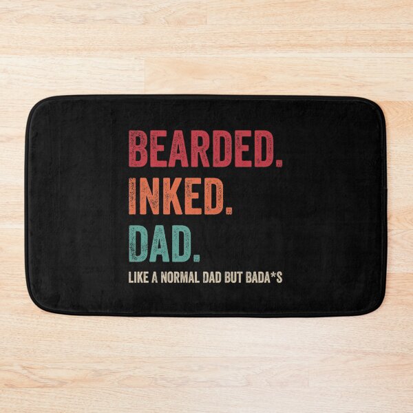 Item preview, BEARDED INKED DAD Vintage Gifts For Men on Father's Day designed and sold by MagicBoutique.