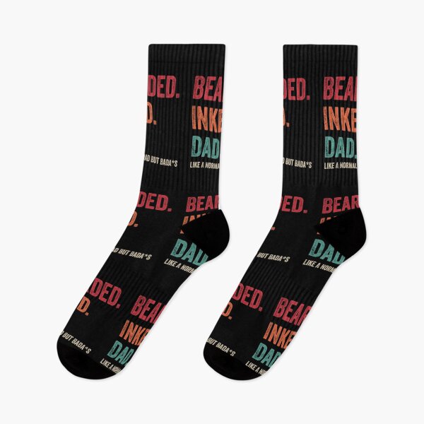 Item preview, BEARDED INKED DAD Vintage Gifts For Men on Father's Day designed and sold by MagicBoutique.