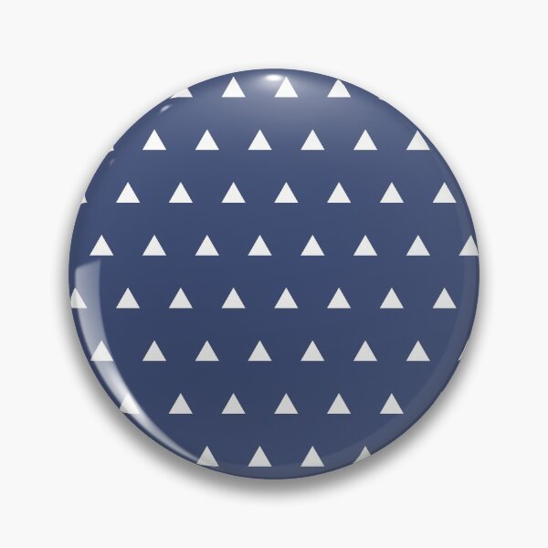 Item preview, Blue triangles pattern designed and sold by hexdecor.