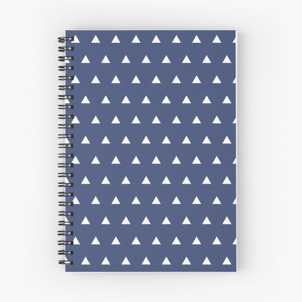 Item preview, Blue triangles pattern designed and sold by hexdecor.