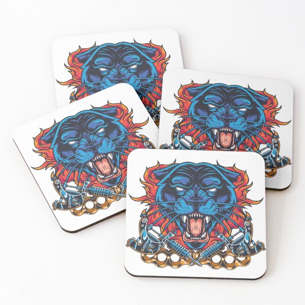 Item preview, Black Panther Tattoo designed and sold by Vector Scout Lab.