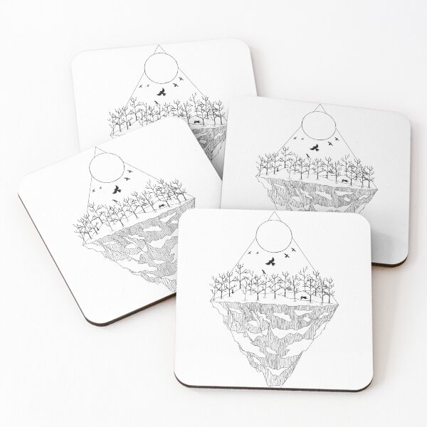 Item preview,  Stylized winter landscape designed and sold by Goddess-Freyja.