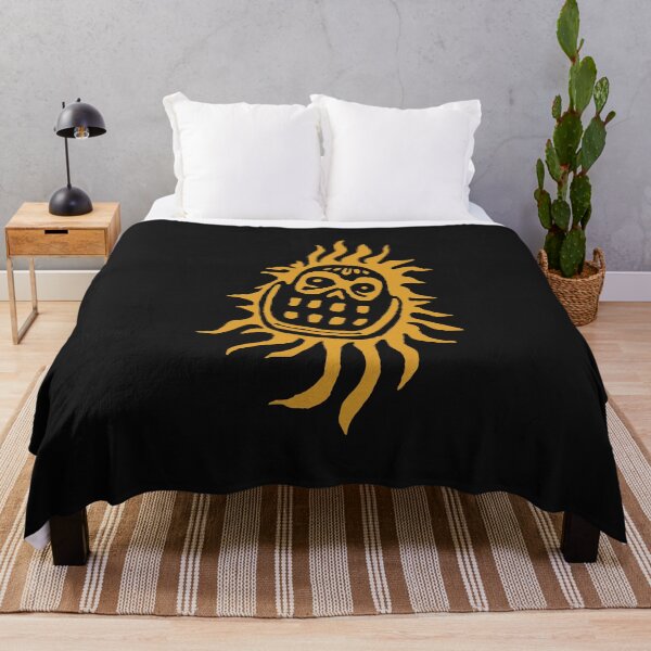 Item preview, Raving Sun Tribal Skull Tattoo Art designed and sold by pignpix.