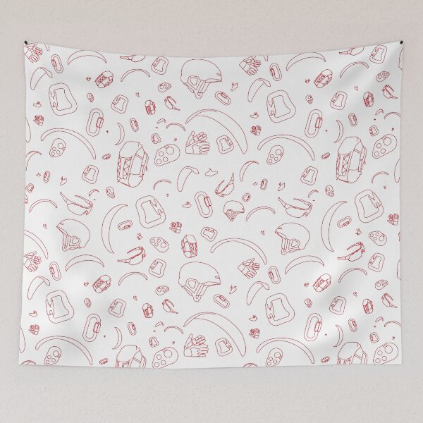 Item preview, Paraglider pattern (red) designed and sold by akluensner.