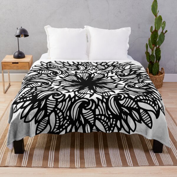Item preview, Creative Symmetrical Line Art Graphic Mandala GC-006 designed and sold by GraphicCharms.