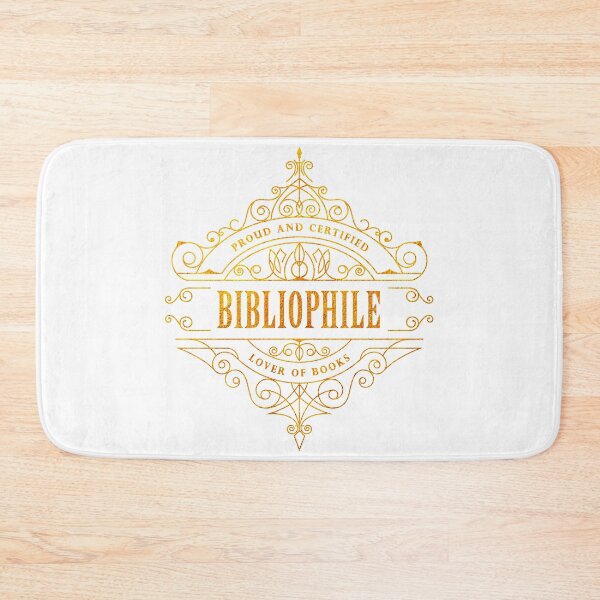Item preview, Gold Bibliophile designed and sold by Stella Bookish Art.