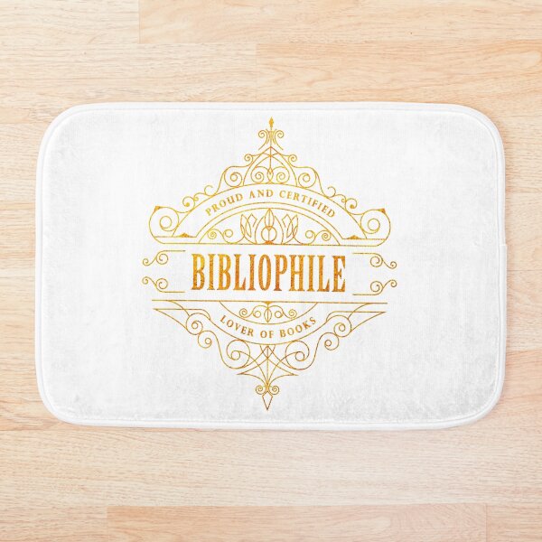 Item preview, Gold Bibliophile designed and sold by Stella Bookish Art.