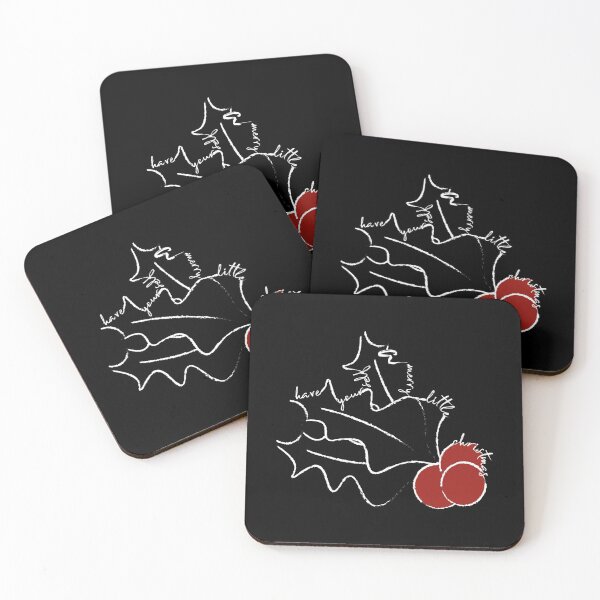 Item preview, Chalkboard Merry Little Christmas designed and sold by Ohmywordartist.