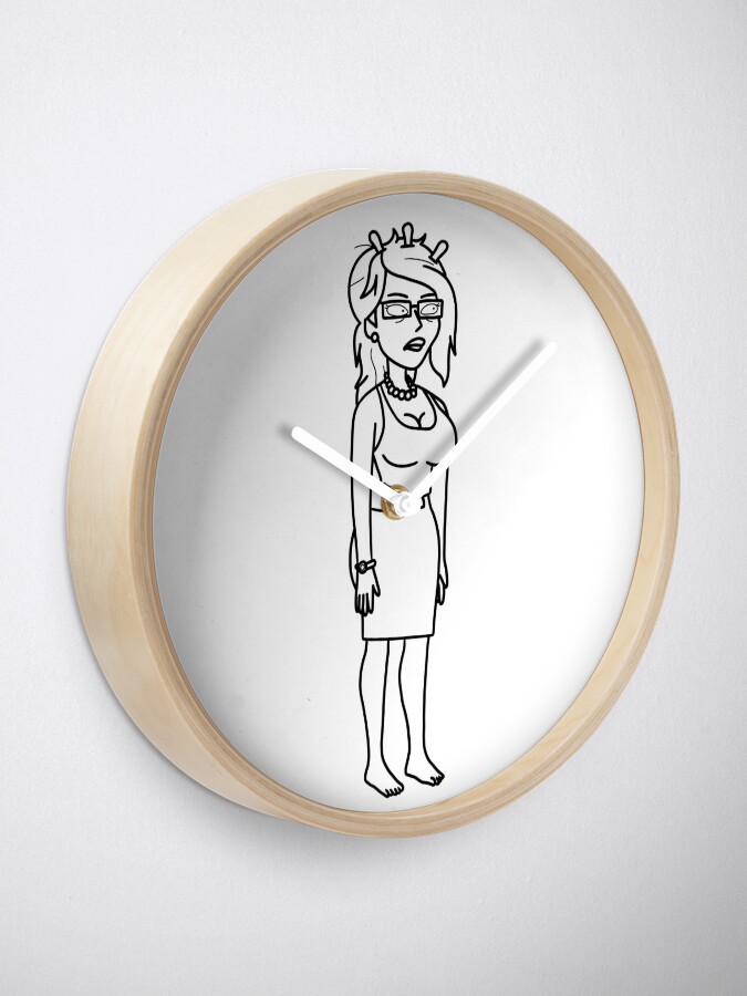 Alternate view of Unity | Rick and Morty character Clock