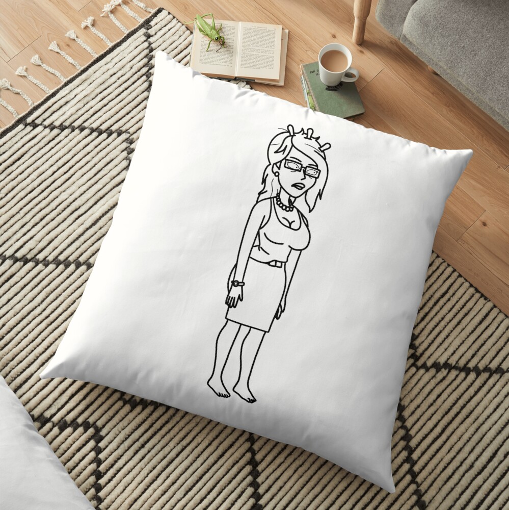 Unity | Rick and Morty character Floor Pillow