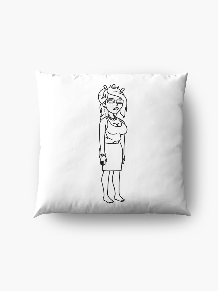Alternate view of Unity | Rick and Morty character Floor Pillow