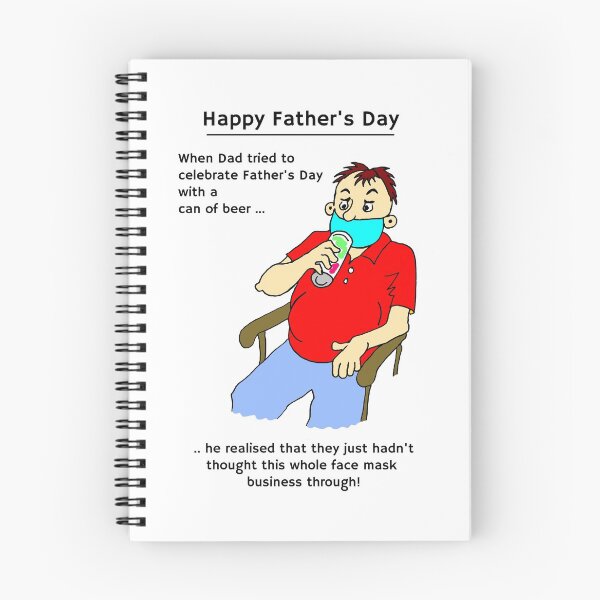 Item preview, Facemask Cartoon Father's Day designed and sold by michellelegrand.