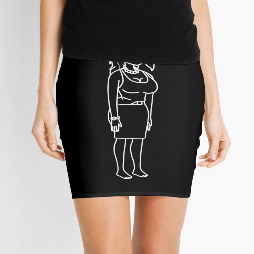 Unity | Rick and Morty character Mini Skirt